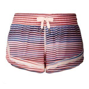 LULULEMON Make A Move Shorts Size 4 Twisted Dune Minty Pink Alarming Mesh Stripe